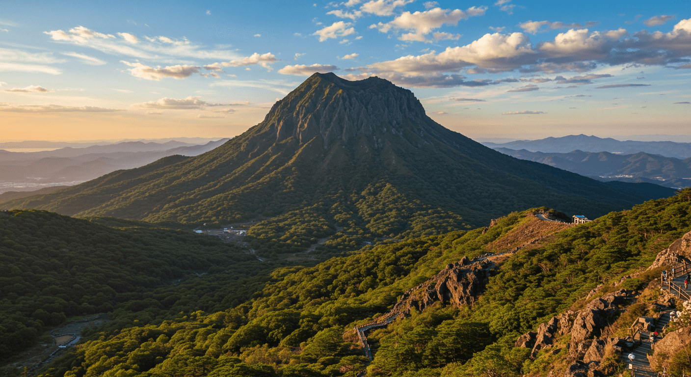 Hallasan Mountain - Majestic volcanic peak of Jeju Island
