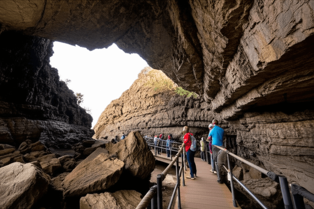 Underground Lava Cave Adventure