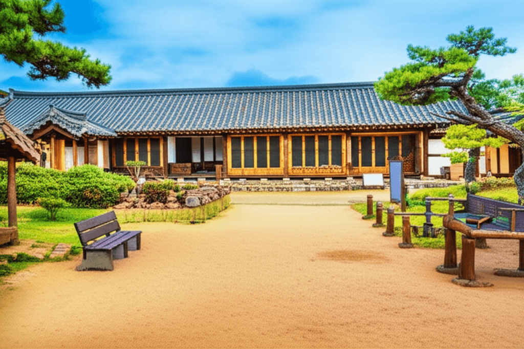 Jeju Folk Village (Dae Jang Geum)