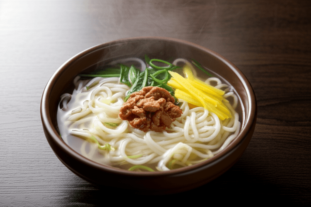 고기국수 (돼지고기 국수)