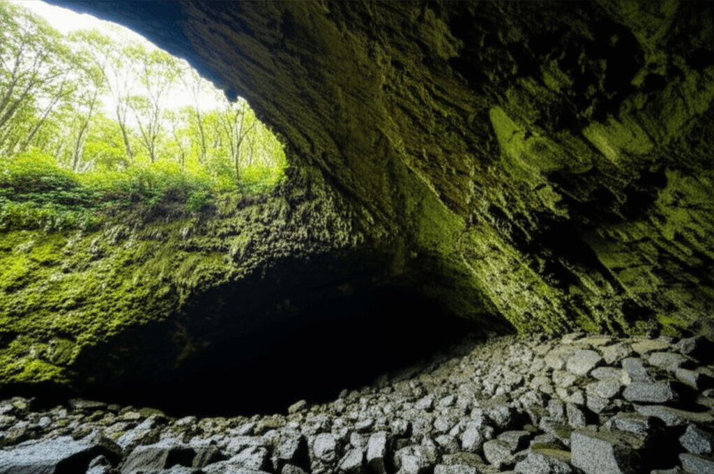 Manjanggul Cave Entrance