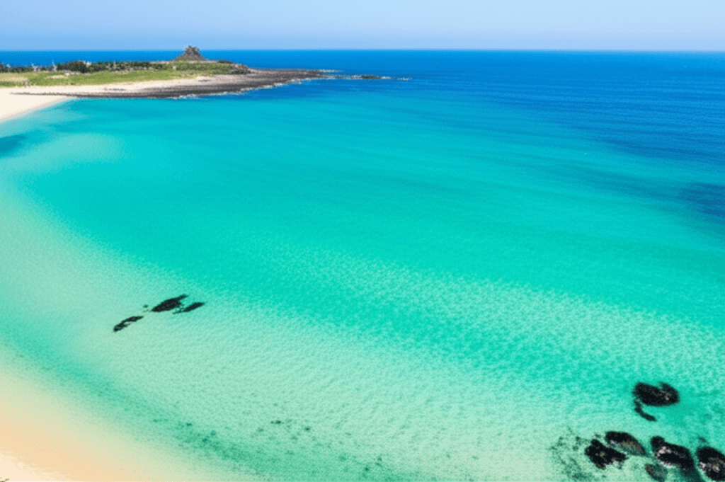 Woljeongri Beach Emerald Waters
