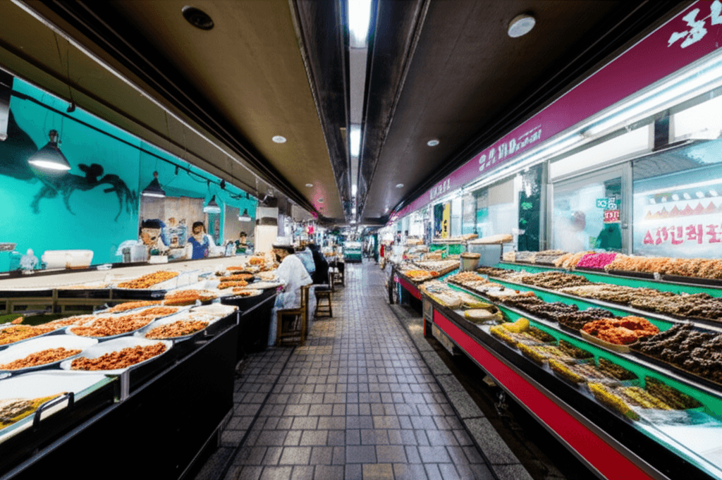 Dongmun Traditional Market Food Court
