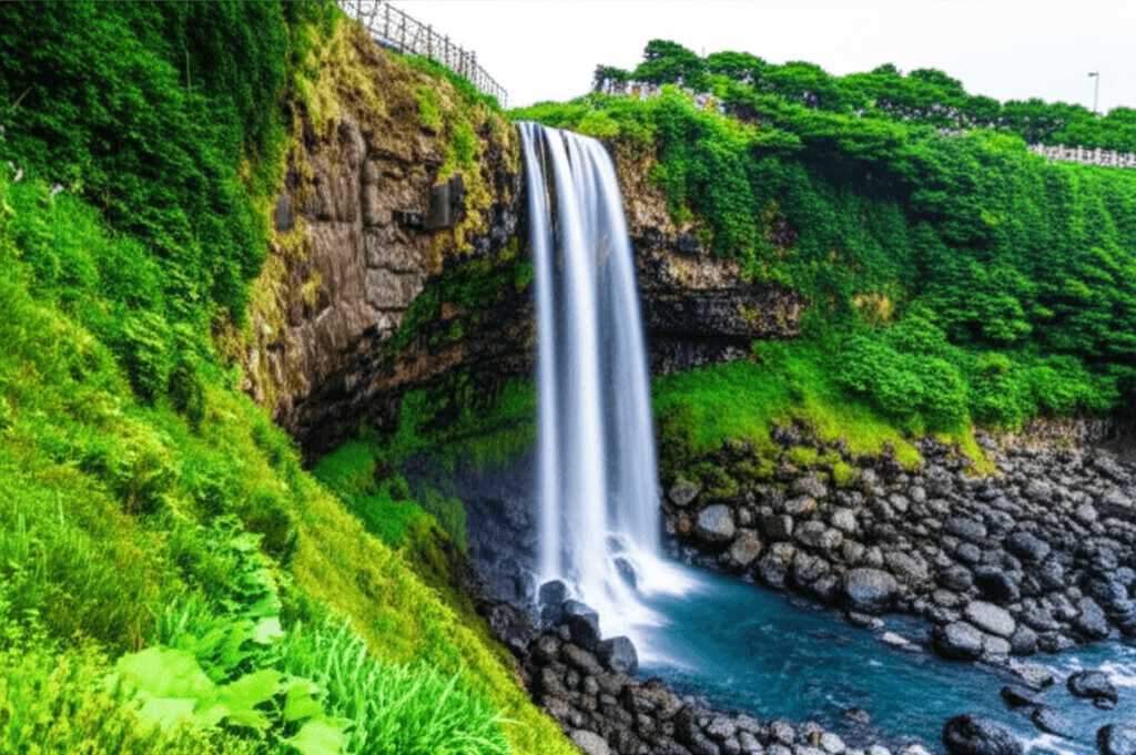 Jeongbang Falls