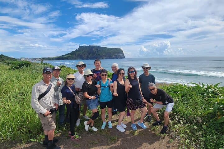Jeju Bus Tour with English Guide for Gang Jeong Cruise