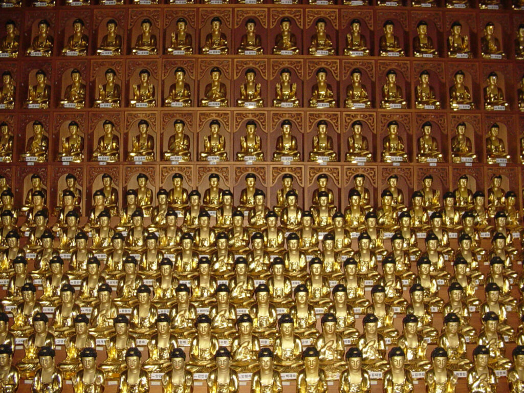 The Peaceful Presence of Buddhist Temples